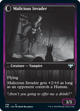 Innocent Traveler // Malicious Invader (388) - Innistrad: Double Feature