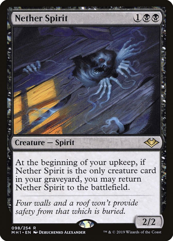 Nether Spirit [Modern Horizons] | Silver Goblin