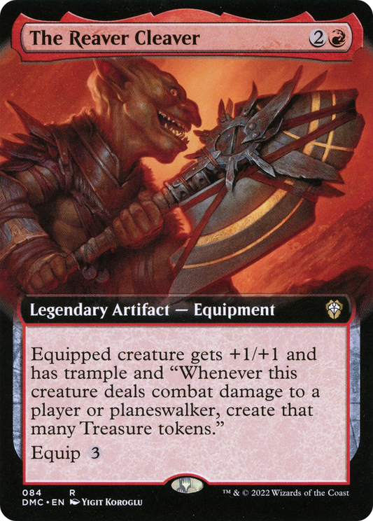 The Reaver Cleaver (Extended Art) [Dominaria United Commander]