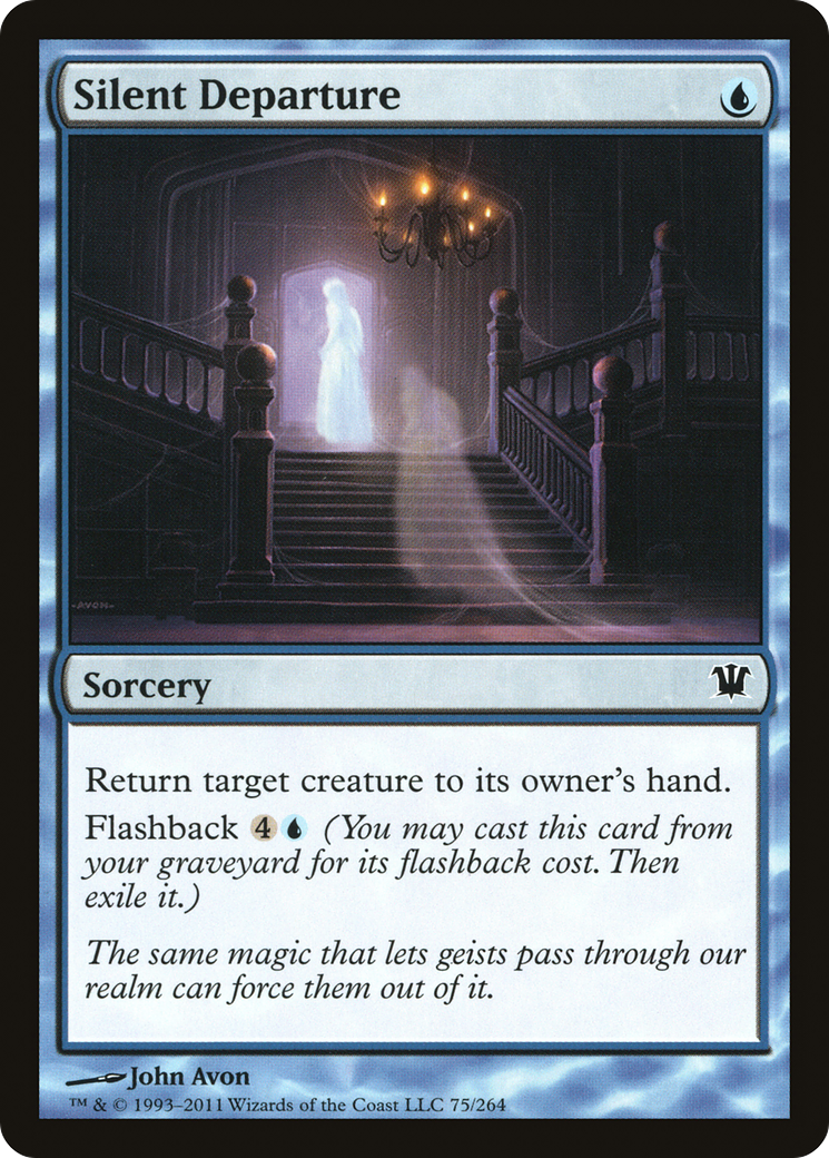 Silent Departure (075) Foil - Innistrad