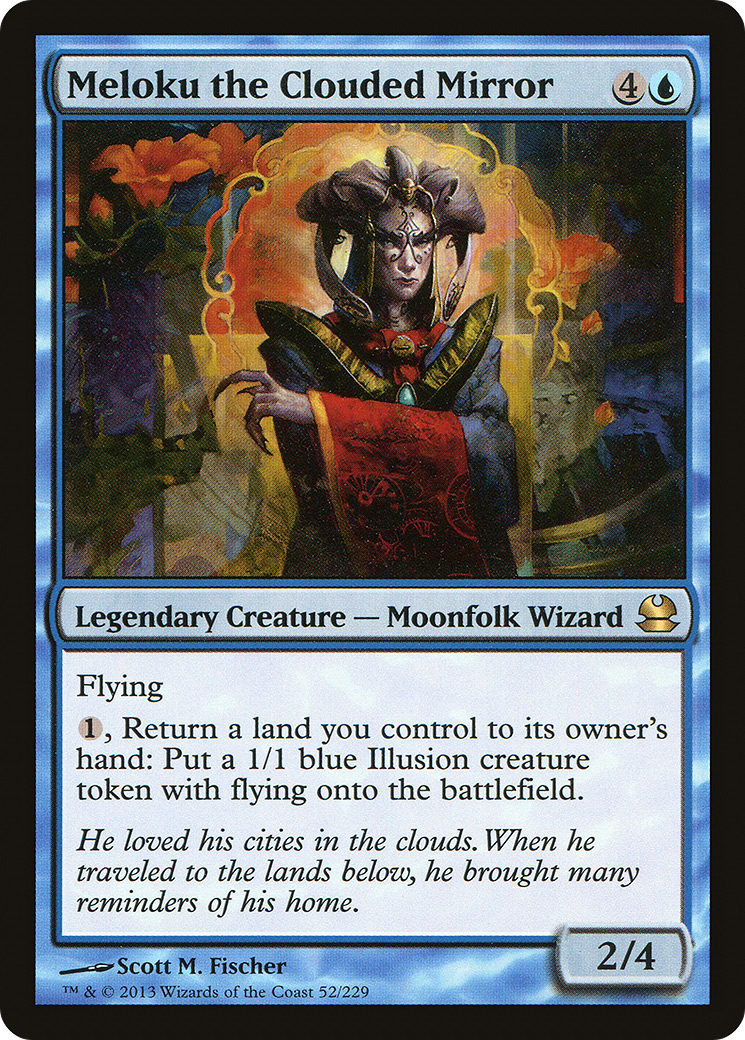 Meloku the Clouded Mirror (052) - Modern Masters