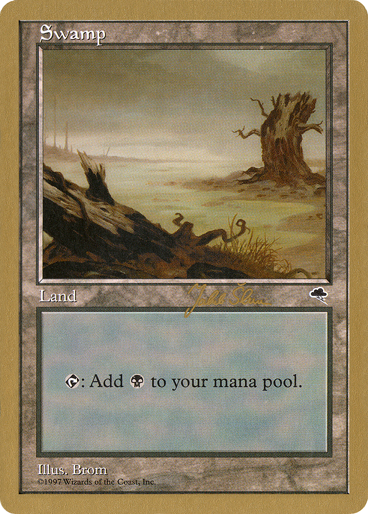 Swamp (Horizontal Log) - 1999 Jakub Slemr (TMP) (Retro) - World Championship Decks 1999