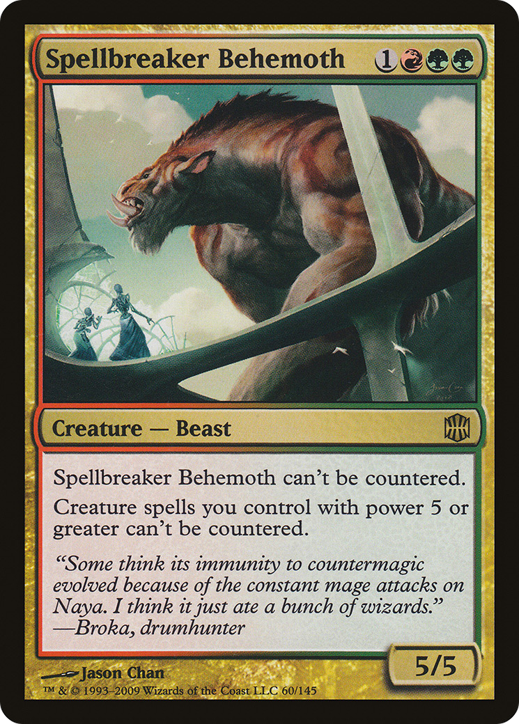 Spellbreaker Behemoth (060) - Alara Reborn