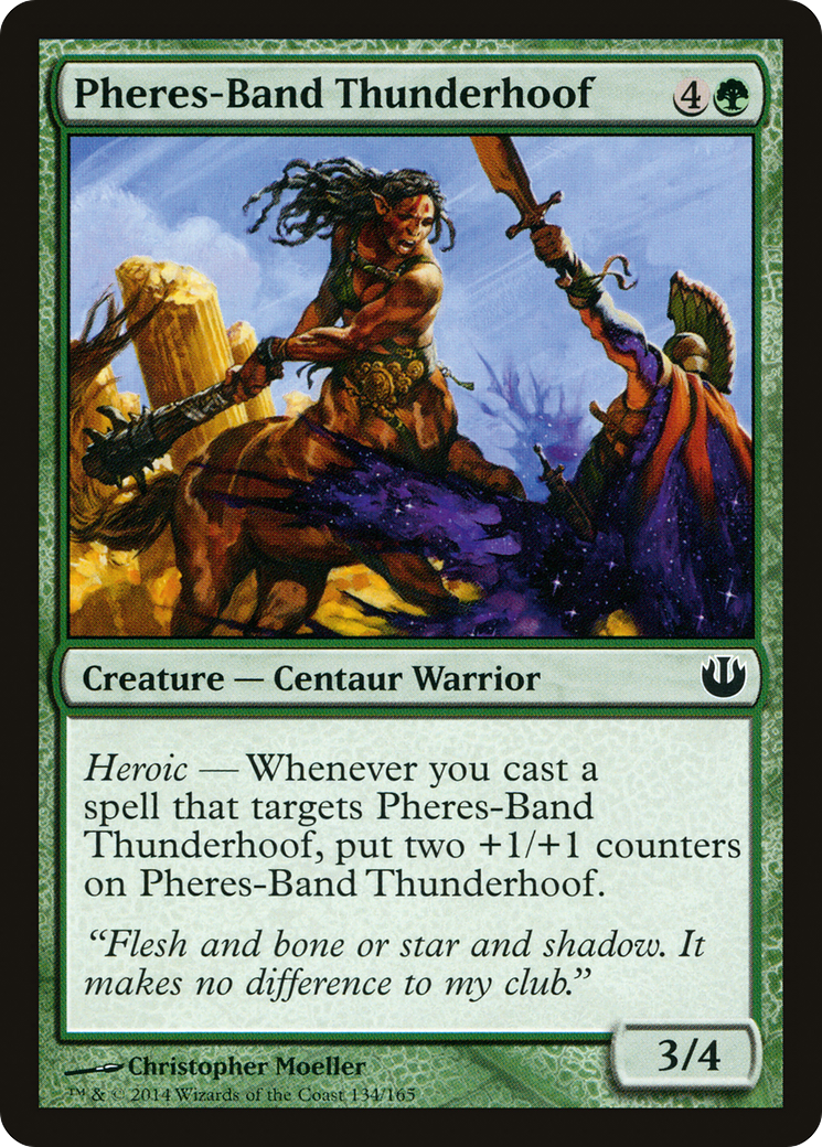 Pheres-Band Thunderhoof (134) Foil - Journey into Nyx