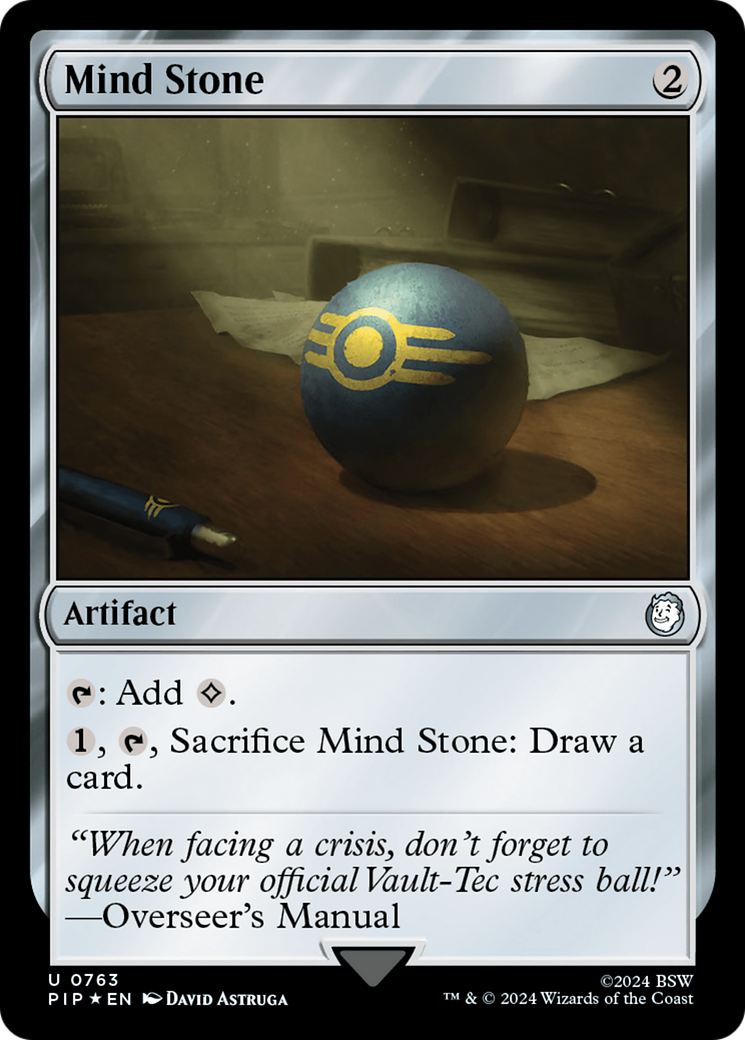 Mind Stone (Surge Foil) [Fallout] | Silver Goblin