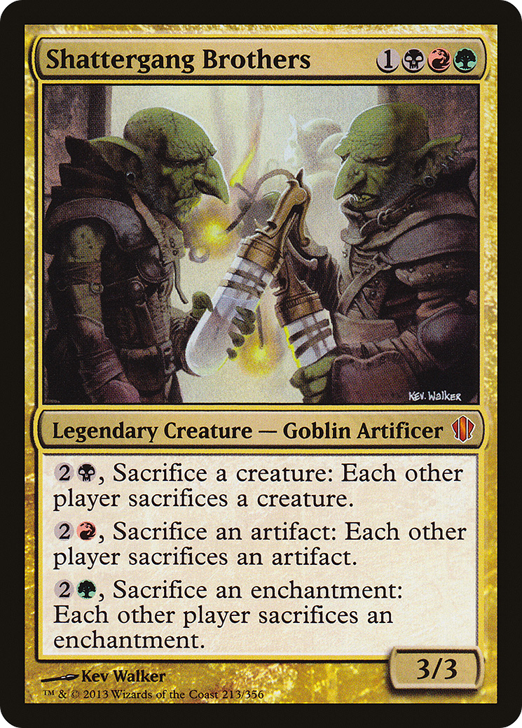 Shattergang Brothers (213) - Commander 2013