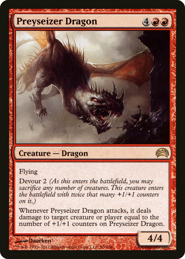 Preyseizer Dragon (050) - Planechase 2012