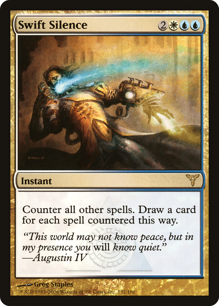 Swift Silence (132) Foil - Dissension
