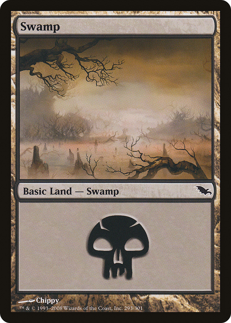 Swamp (293) Foil - Shadowmoor