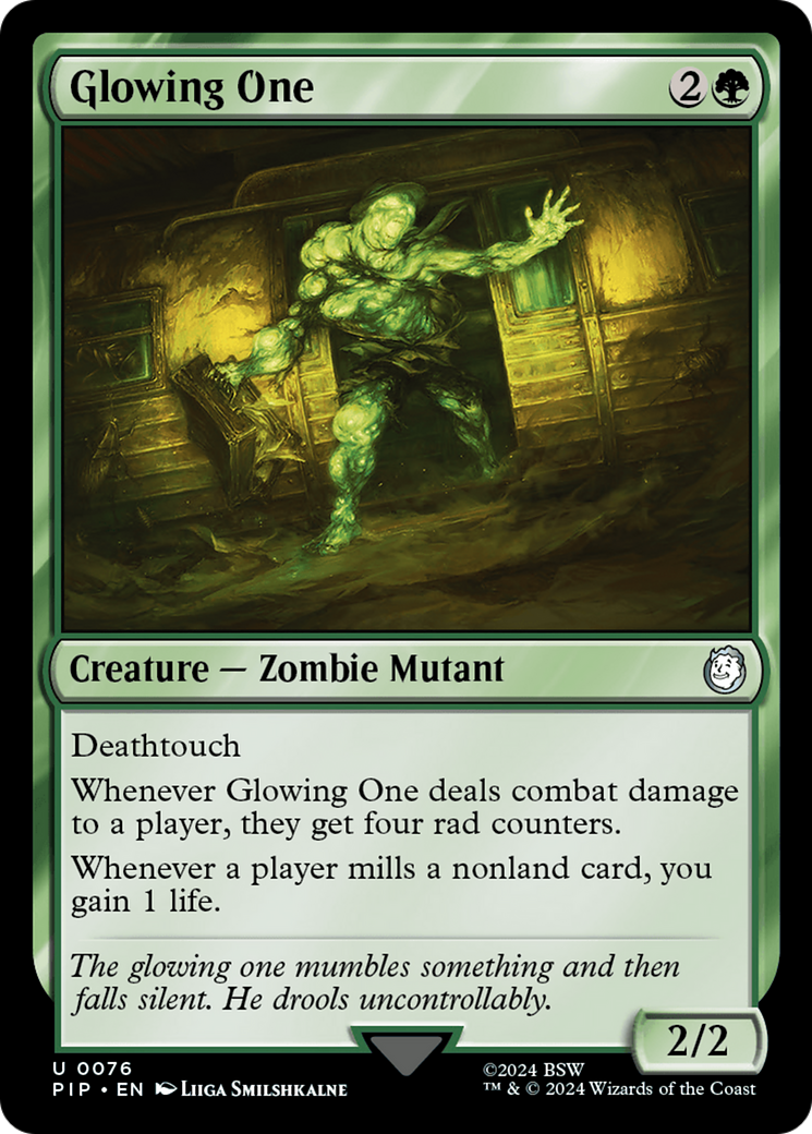 Glowing One (076) Foil - Fallout