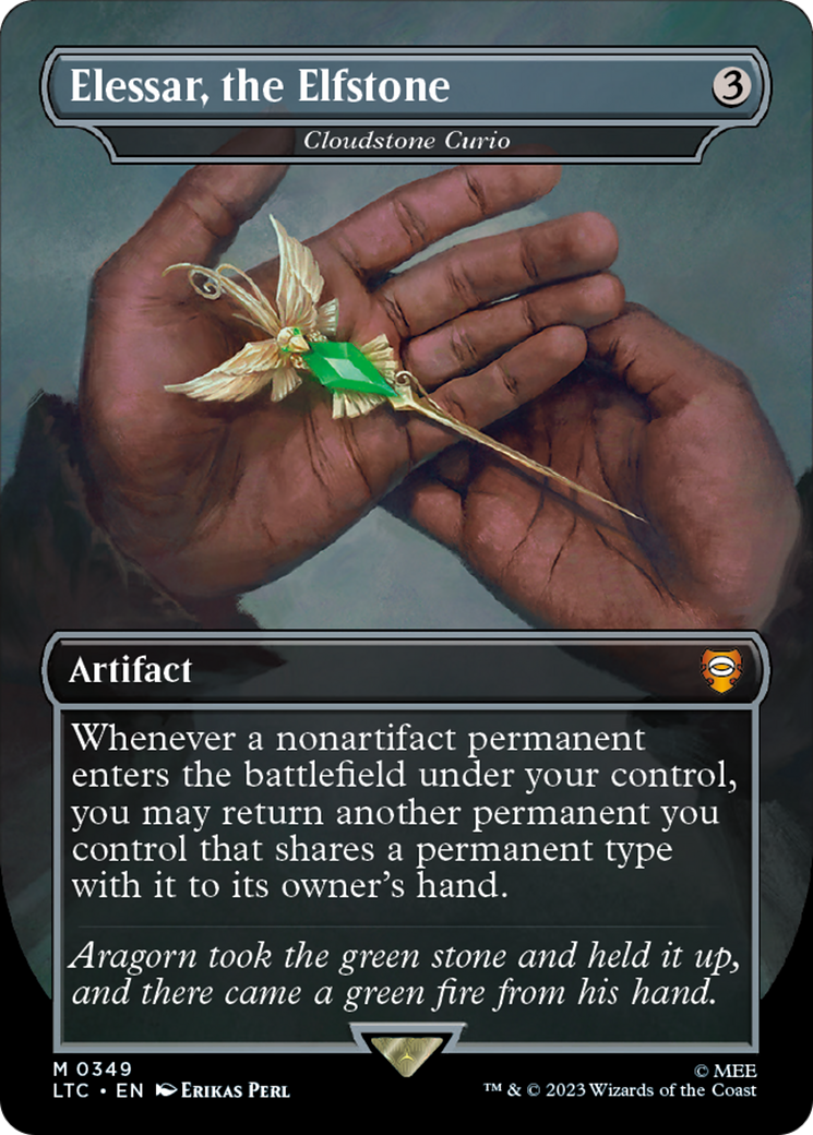 Cloudstone Curio (349) Foil - Tales of Middle-earth Commander