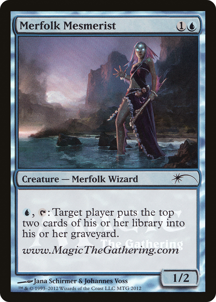 Merfolk Mesmerist (2012) Foil - URL/Convention Promos