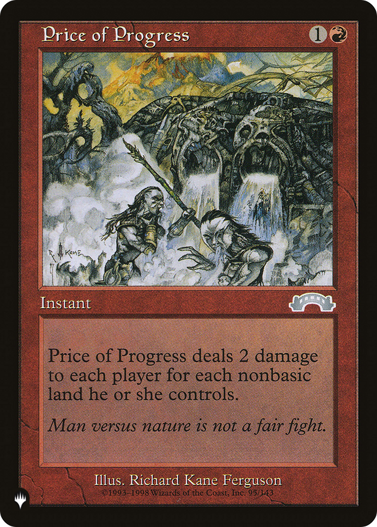 Price of Progress (Retro) (EXO-95) - The List