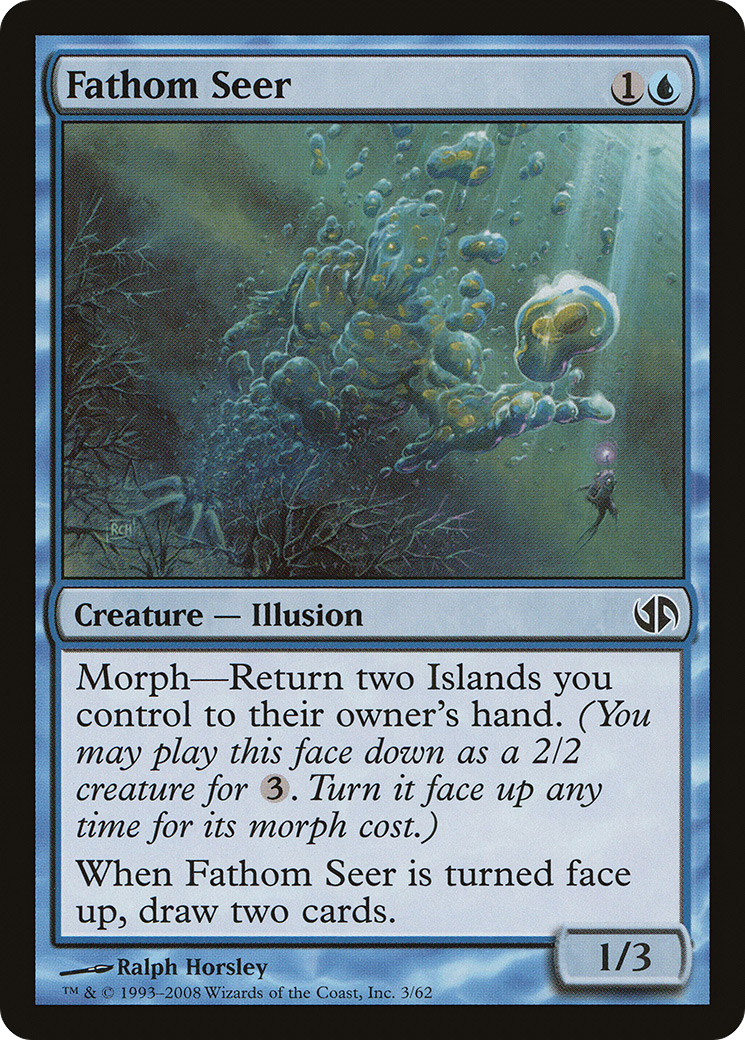 Fathom Seer (003) - Duel Decks: Jace vs. Chandra