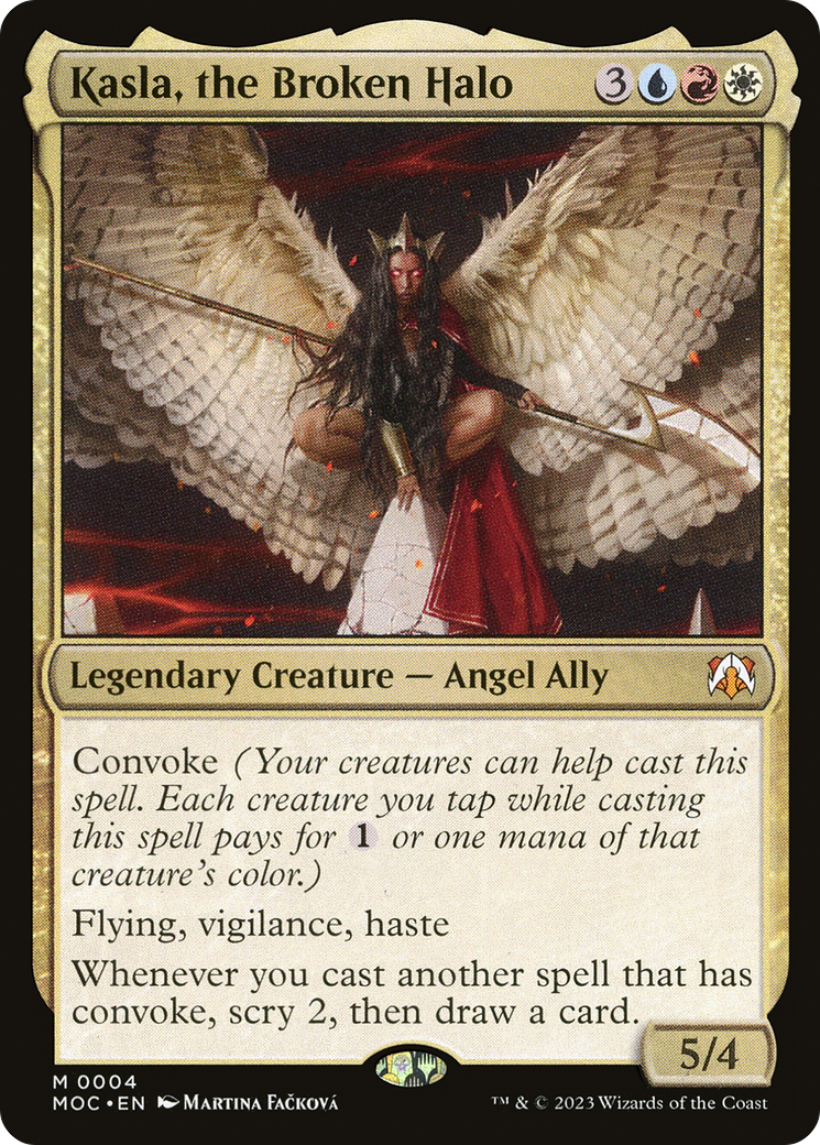 Kasla, the Broken Halo (004) - March of the Machine Commander