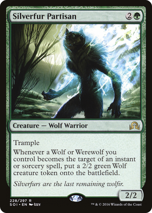 Silverfur Partisan (228) - Shadows over Innistrad