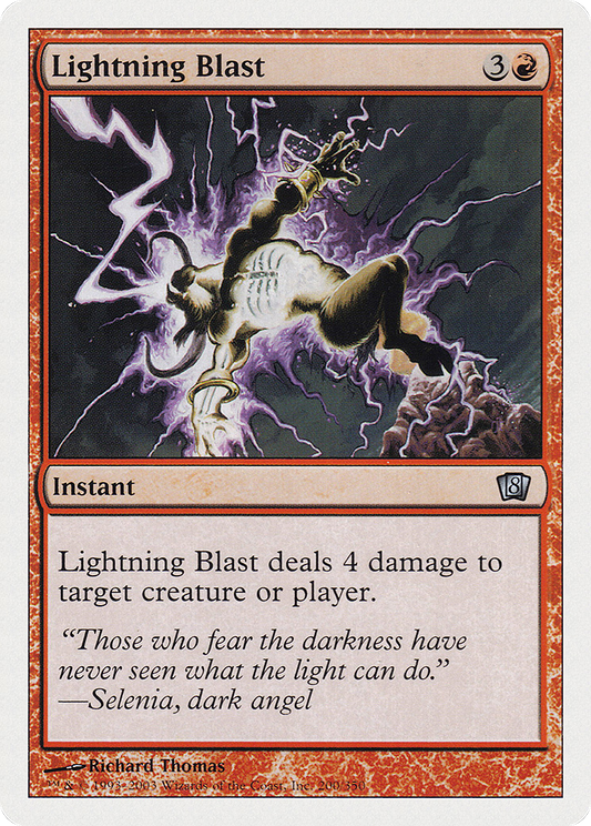 Lightning Blast (200) - Eighth Edition