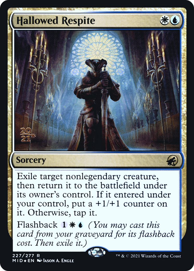 Hallowed Respite (227) Foil - Innistrad: Midnight Hunt Promos