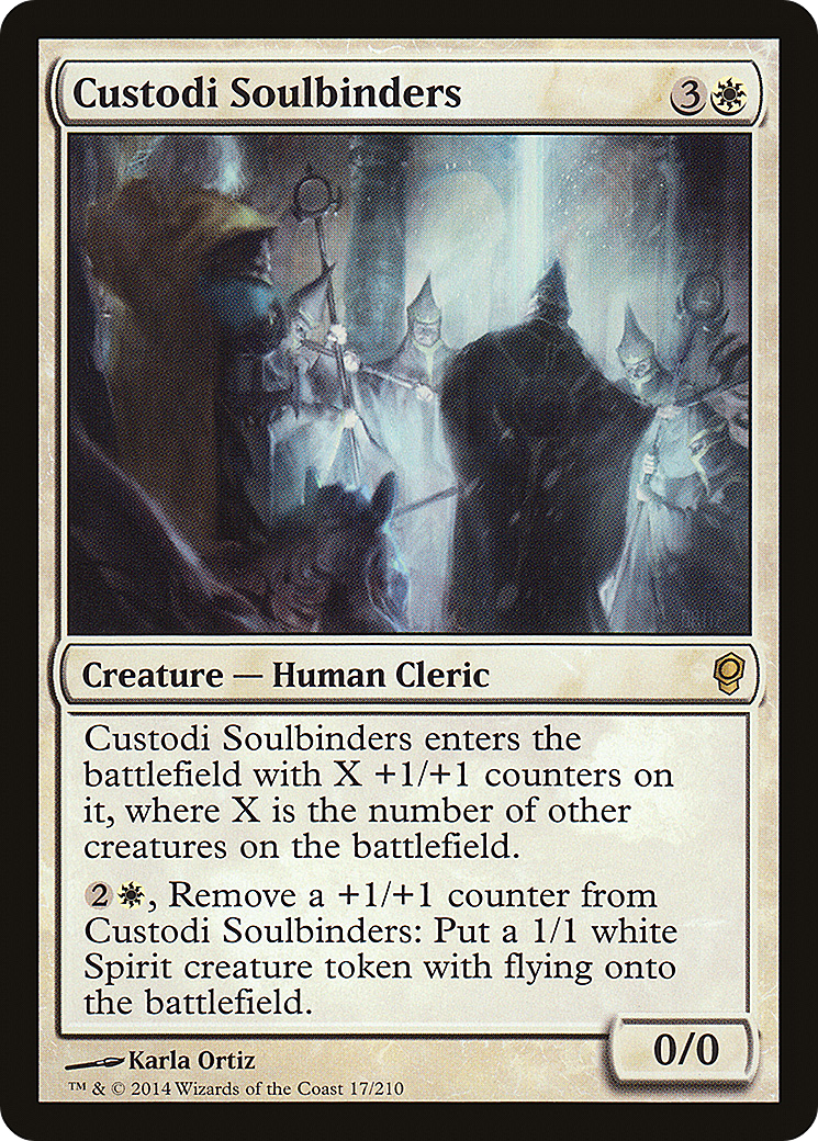 Custodi Soulbinders (017) Foil - Conspiracy