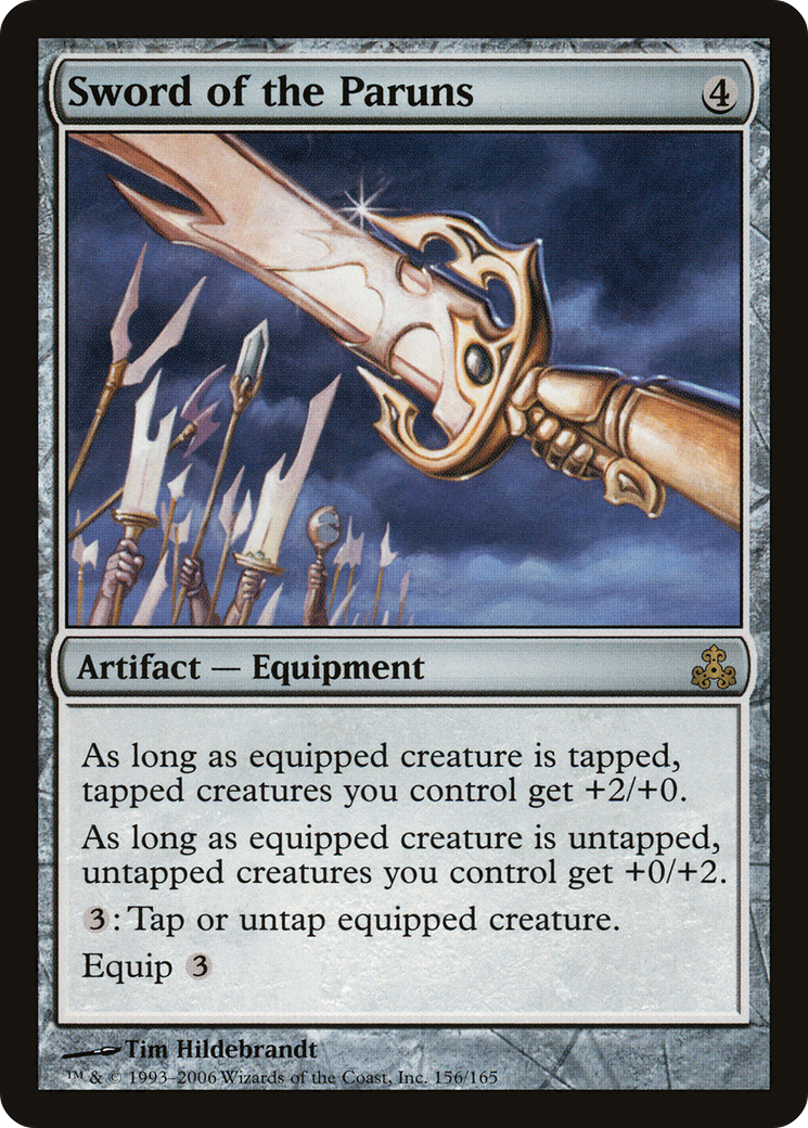 Sword of the Paruns [Guildpact] Foil