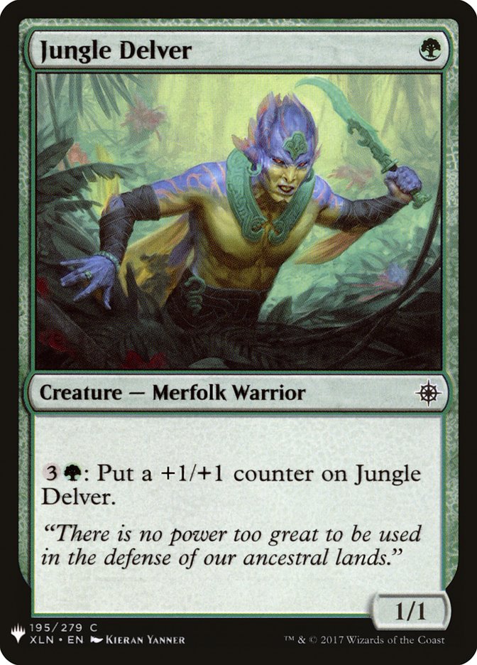 Jungle Delver [Mystery Booster] | Silver Goblin