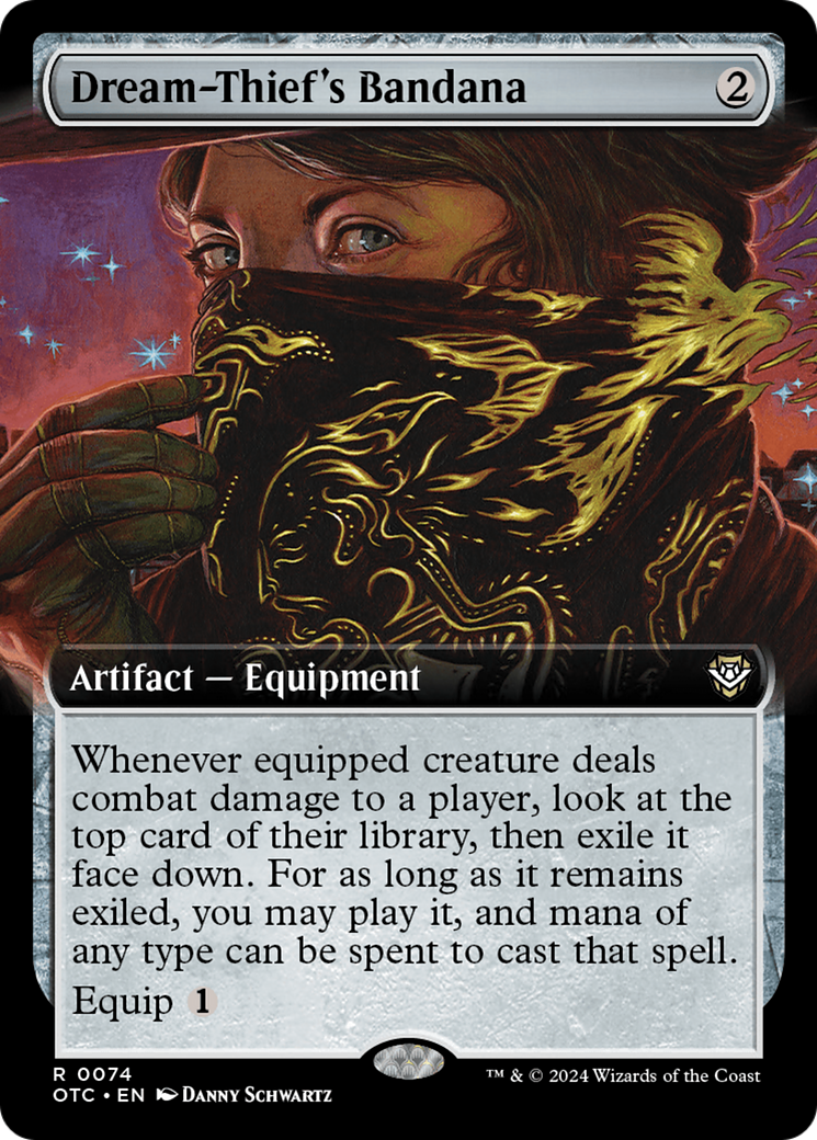 Dream-Thief's Bandana (Extended Art) (074) - Outlaws of Thunder Junction Commander