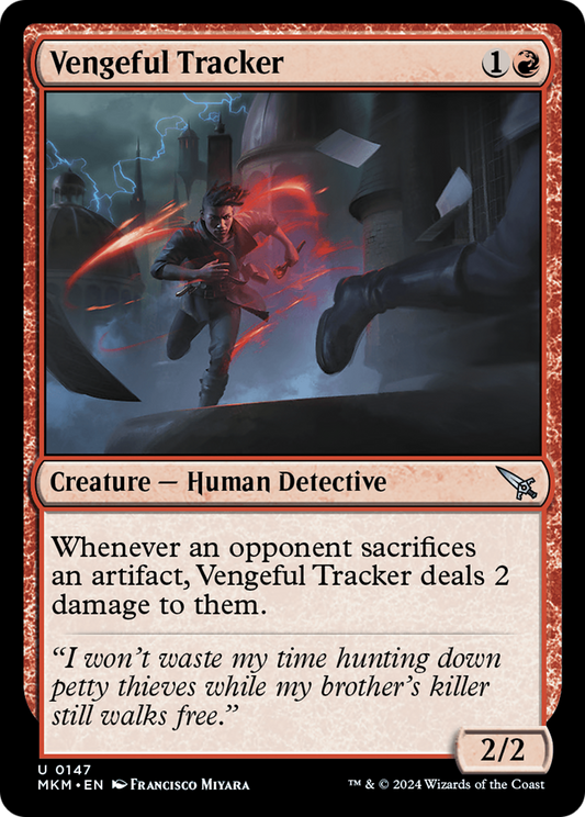 Vengeful Tracker [Murders at Karlov Manor] Foil