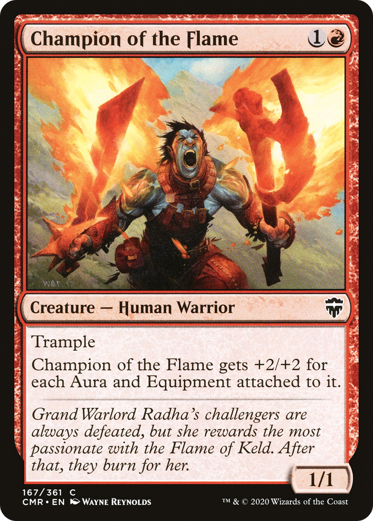 Champion of the Flame [Commander Legends] Foil