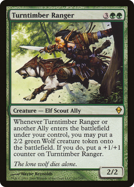 Turntimber Ranger (191) - Zendikar