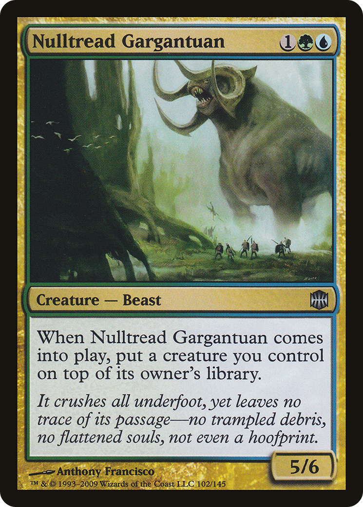 Nulltread Gargantuan (102) - Alara Reborn
