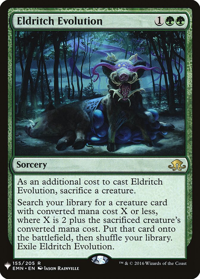 Eldritch Evolution [Mystery Booster] | Silver Goblin