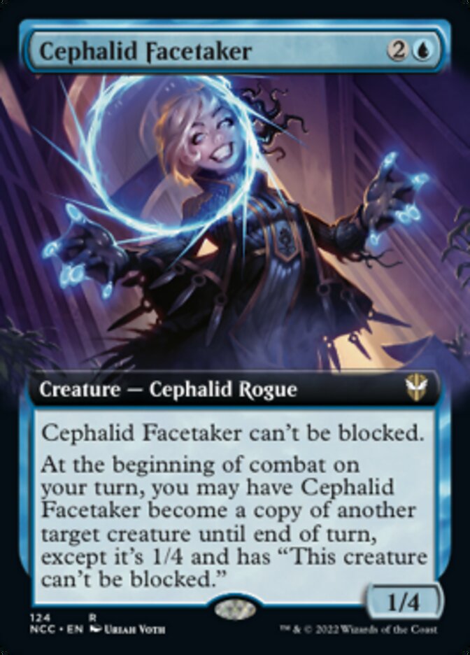 Cephalid Facetaker (Extended Art) [Streets of New Capenna Commander] | Silver Goblin