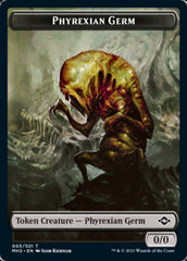 Phyrexian Germ // Squirrel Double-Sided Token [Modern Horizons 2 Tokens] | Silver Goblin