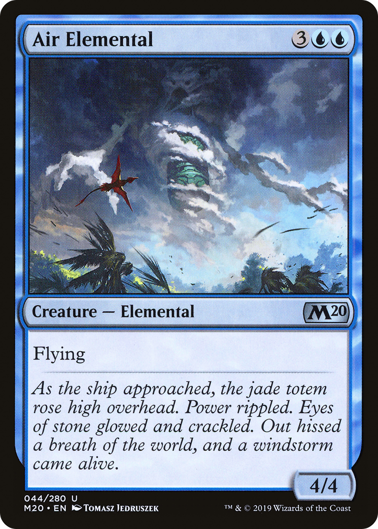 Air Elemental [Core Set 2020] | Silver Goblin