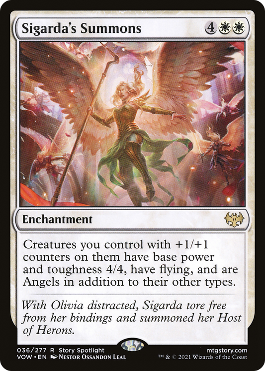 Sigarda's Summons (036) - Innistrad: Crimson Vow