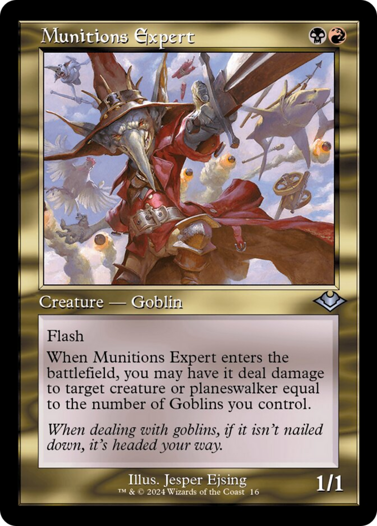 Munitions Expert (Retro) (016) Foil - Modern Horizons 2 Timeshifts