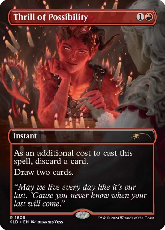 Thrill of Possibility (1805) Foil - Secret Lair Drop Series