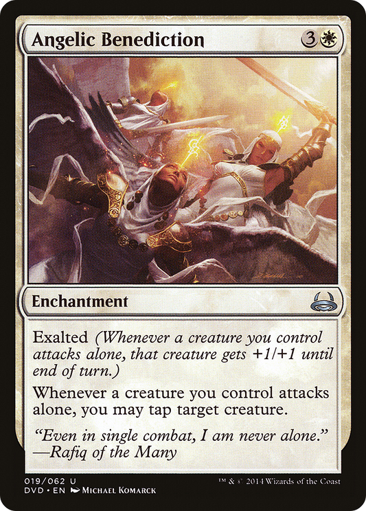 Angelic Benediction (019) - Duel Decks Anthology: Divine vs. Demonic
