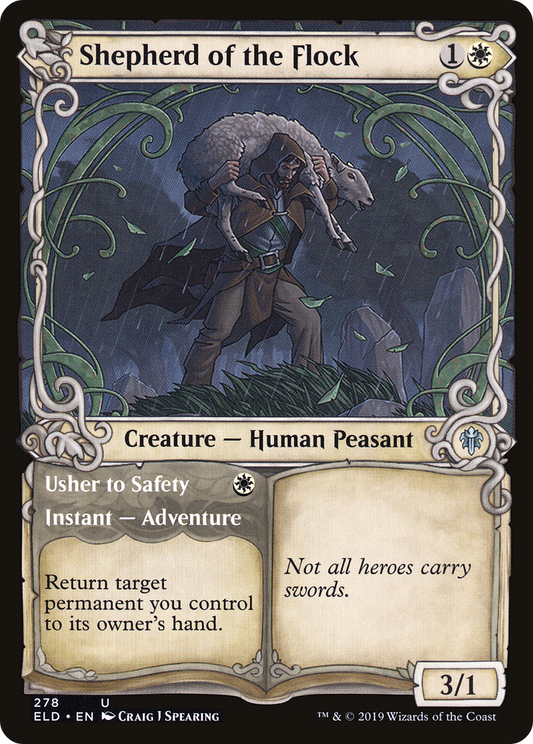 Shepherd of the Flock (Showcase) (278) - Throne of Eldraine