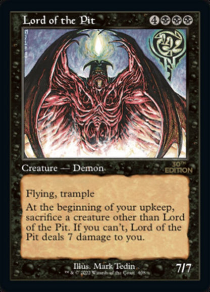 Lord of the Pit (Retro) (408) - 30th Anniversary Edition