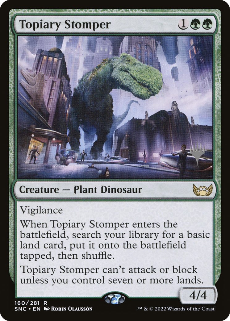 Topiary Stomper (160) - Streets of New Capenna Promos