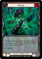 Toxicity (Red) [FAB128] (Promo)  Rainbow Foil | Silver Goblin