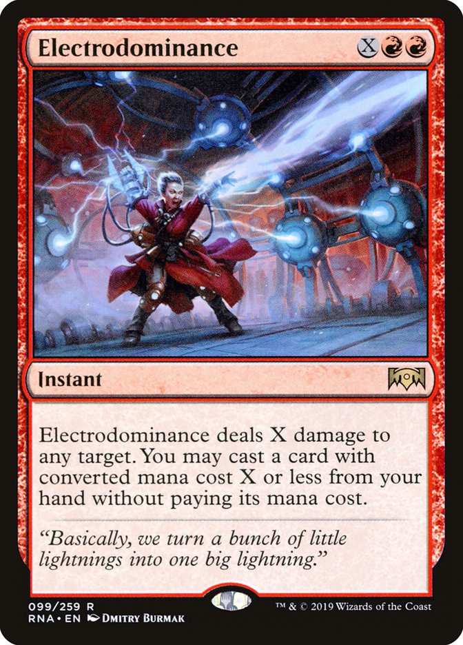 Electrodominance [Ravnica Allegiance] | Silver Goblin