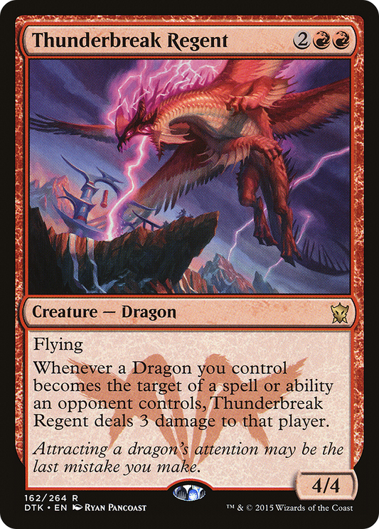 Thunderbreak Regent (162) - Dragons of Tarkir