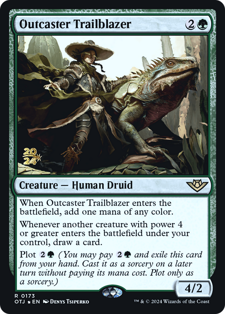 Outcaster Trailblazer (173) Foil - Outlaws of Thunder Junction Promos