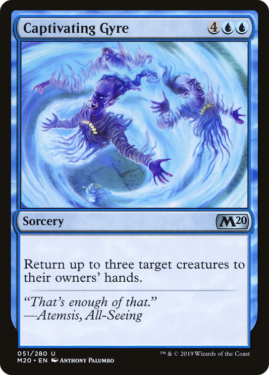 Captivating Gyre [Core Set 2020] Foil