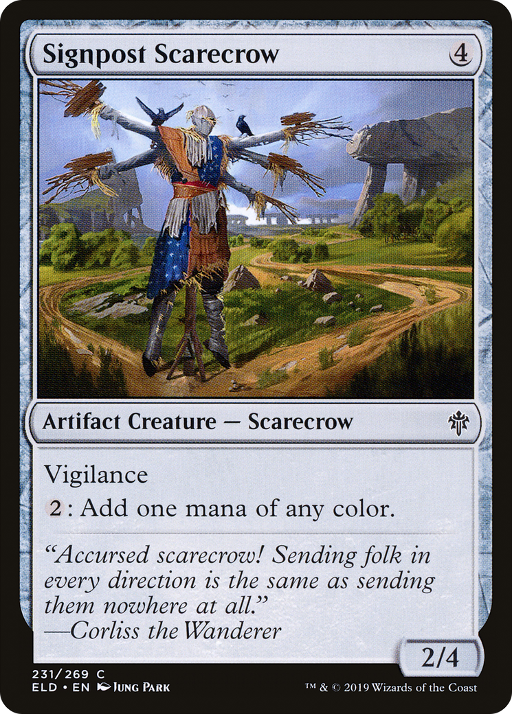 Signpost Scarecrow (231) - Throne of Eldraine