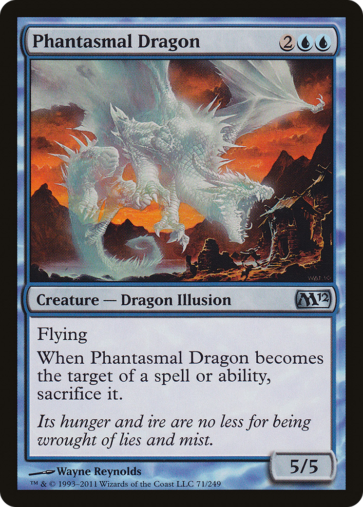 Phantasmal Dragon (071) - Magic 2012