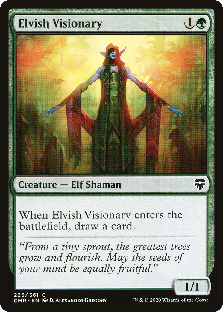 Elvish Visionary (223) - Commander Legends