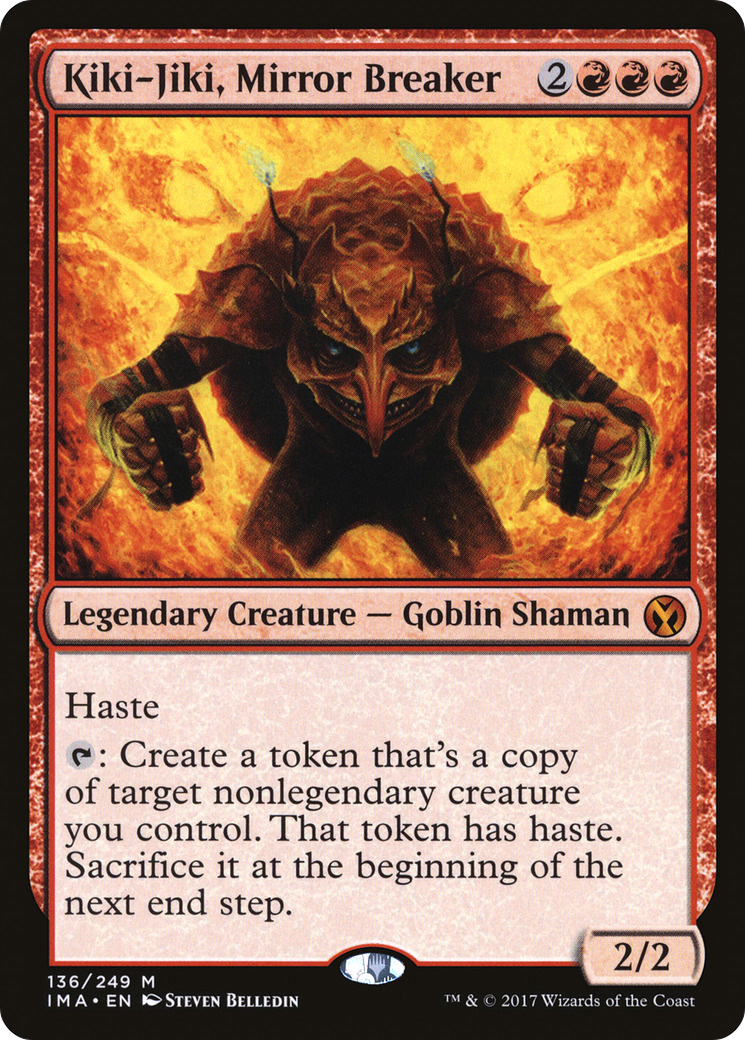 Kiki-Jiki, Mirror Breaker (136) Foil - Iconic Masters